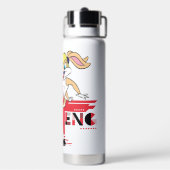 Lola Bunny Team England Soccer Graphic Trinkflasche (Hinten)