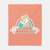 Lola Bunny umarmen heute etwas Bunny Fleecedecke (Vorderseite)