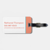 Lola Bunny umarmen heute etwas Bunny Gepäckanhänger (Rückseite horizontal)