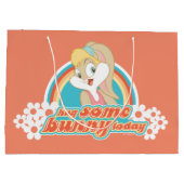 Lola Bunny umarmen heute etwas Bunny Große Geschenktüte (Rückseite)