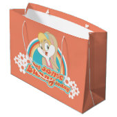 Lola Bunny umarmen heute etwas Bunny Große Geschenktüte (Rückseite Schrägansicht)