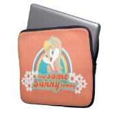 Lola Bunny umarmen heute etwas Bunny Laptopschutzhülle (Vorderseite Links)
