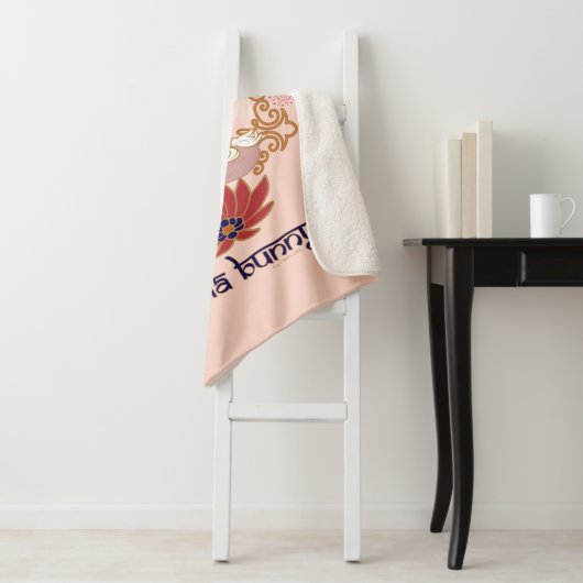 Lola Bunny Yoga Lotus Pose Sherpadecke (Beispiel)