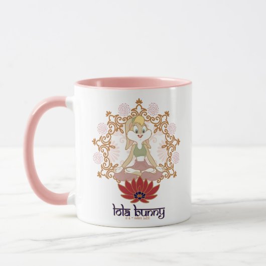 Lola Bunny Yoga Lotus Pose Tasse (Links)