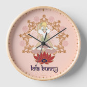 Lola Bunny Yoga Lotus Pose Uhr (Vorderseite)