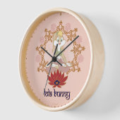 Lola Bunny Yoga Lotus Pose Uhr (Winkel)