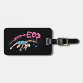 Lola Buny "SWISH!" Basketball Dunk Gepäckanhänger (Vorderseite horizontal)