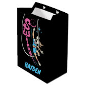 Lola Buny "SWISH!" Basketball Dunk Mittlere Geschenktüte (Rückseite Schrägansicht)