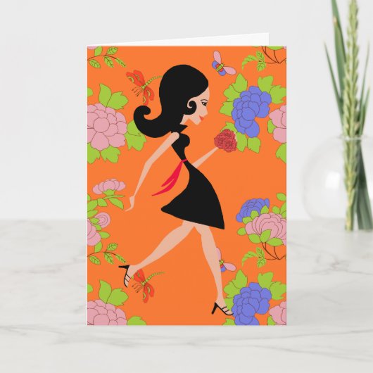 Lola das Shopaholic Karte (Vorderseite)