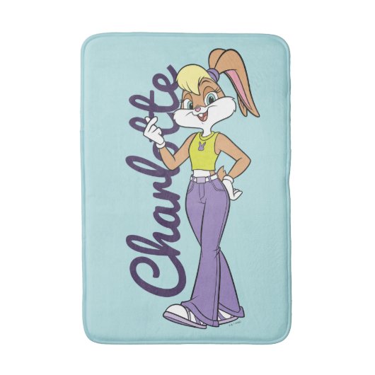 Lola Finger Heart Badematte (Vorderseite Vertikal)