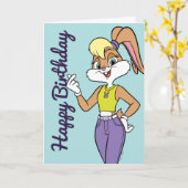 Lola Finger Heart Karte (Gelbe Blume)