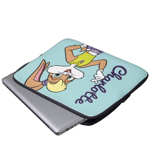 Lola Finger Heart Laptopschutzhülle (Vorne Knopf)