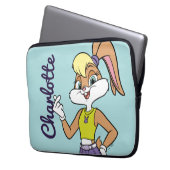 Lola Finger Heart Laptopschutzhülle (Vorderseite Links)