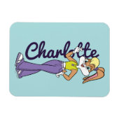 Lola Finger Heart Magnet (Horizontal)