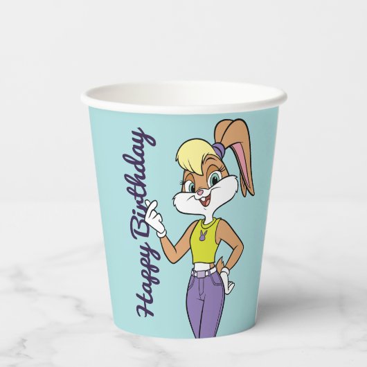 Lola Finger Heart Pappbecher (Rückseite)