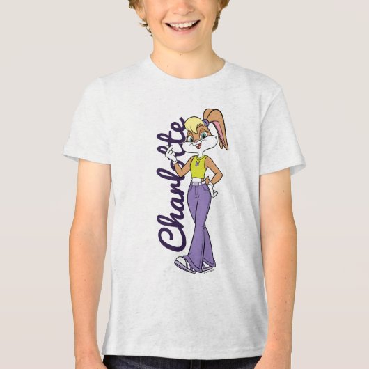 Lola Finger Heart Tri-Blend Shirt (Vorderseite)