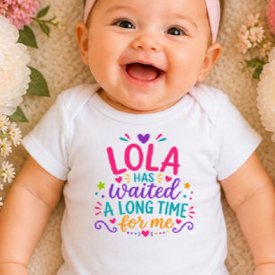 Lola Has Waited Bunter Baby-Bodyanzug Baby Strampler