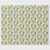 Lola Häschen "ich bin unaufhaltsam " Geschenkpapier (Flach)