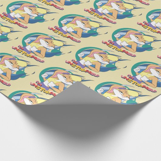 Lola Häschen "ich bin unaufhaltsam " Geschenkpapier (Ecke)