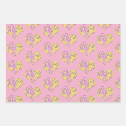 Lola Heart Signature Geschenkpapier Set (Vorderseite 2)