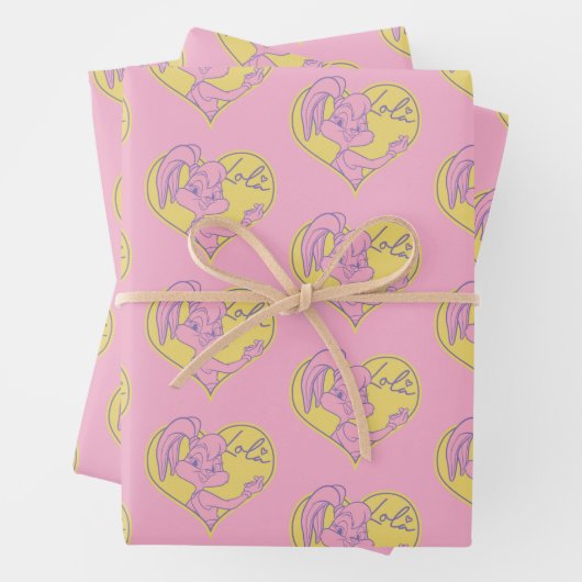 Lola Heart Signature Geschenkpapier Set (Beispiel)