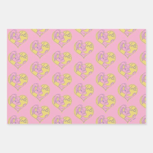 Lola Heart Signature Geschenkpapier Set (Vorderseite)