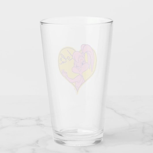 Lola Heart Signature Glas (Rückseite)