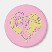 Lola Heart Signature Magnet (Vorne)