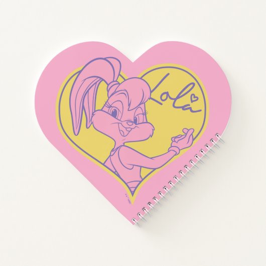 Lola Heart Signature Notizblock (Rückseite)