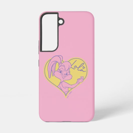 Lola Heart Signature Samsung Galaxy Hülle (Rückseite)