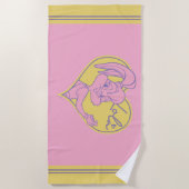 Lola Heart Signature Strandtuch (Vorderseite)