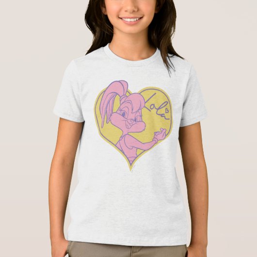Lola Heart Signature Tri-Blend Shirt (Vorderseite)