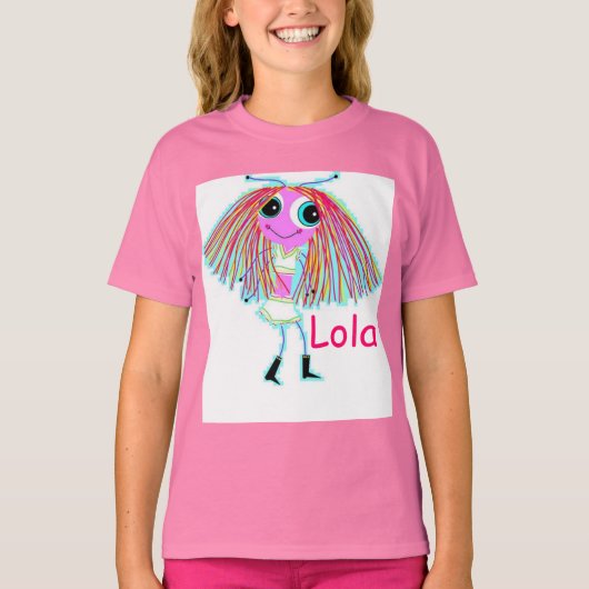 Lola Hip Hop Bug T-Shirt (Vorderseite)