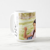 Lola I Liebe Sie benutzerdefinierten Foto Name Skr Kaffeetasse (Vorderseite Links)