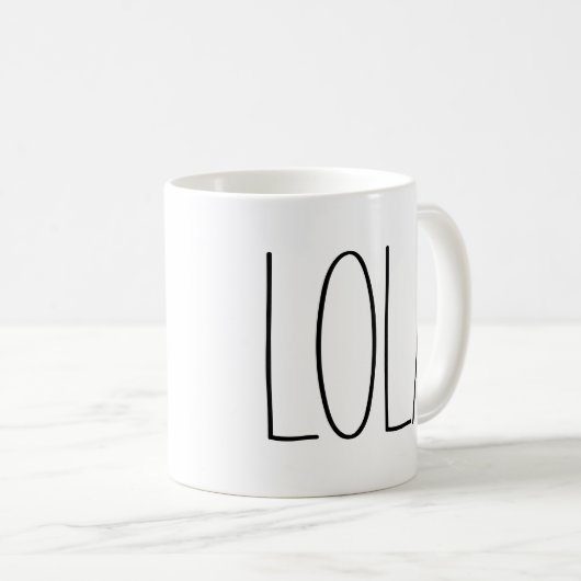 Lola-Kaffee-Tasse Kaffeetasse (VorderseiteRechts)