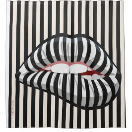 Lola Lips Duschvorhang