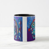 Lola Lovebubbles Originale Kunst Tasse (Zentrum)