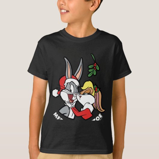 Lola Merry Mistletoe T Shirt (Vorderseite)