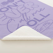 Lola "Nenn mich nie Puppe" Sherpadecke (3/4)