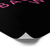 LOLA Neon Betrunken in Liebe Bachelorette Willkomm Poster (Ecke)