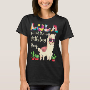 Lola of the Birthday Boy Lama Bday Party Celebrat T-Shirt