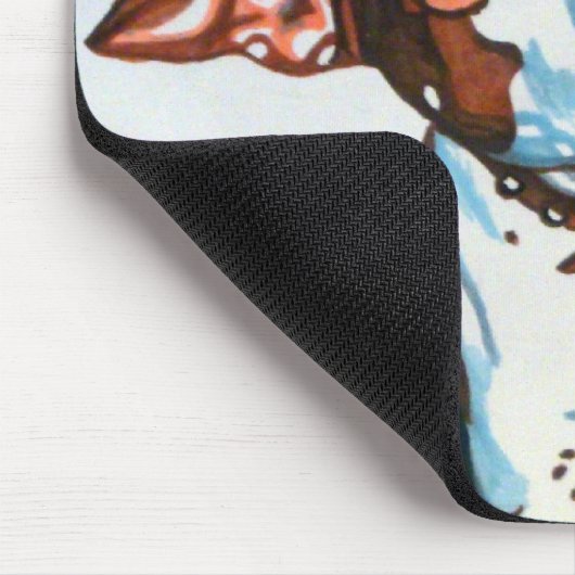 Lola Plakat Mousepad (Ecke)