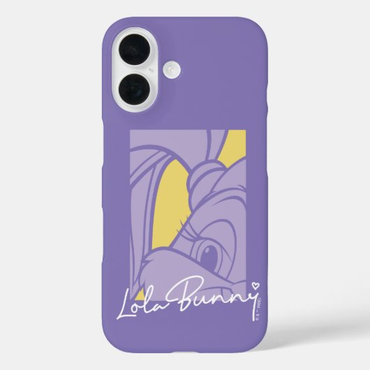 Lola Portrait Autograph Case-Mate iPhone Hülle (Rückseite)