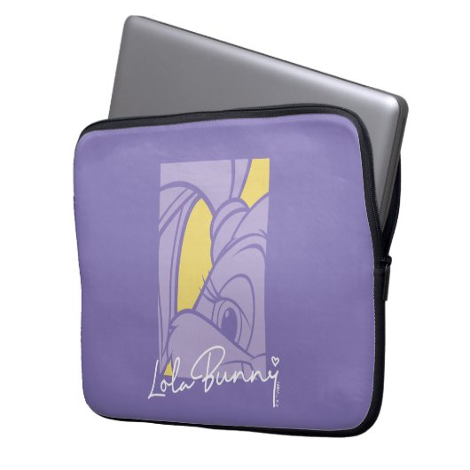 Lola Portrait Autograph Laptopschutzhülle (Vorderseite Links)