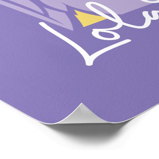 Lola Portrait Autograph Poster (Ecke)