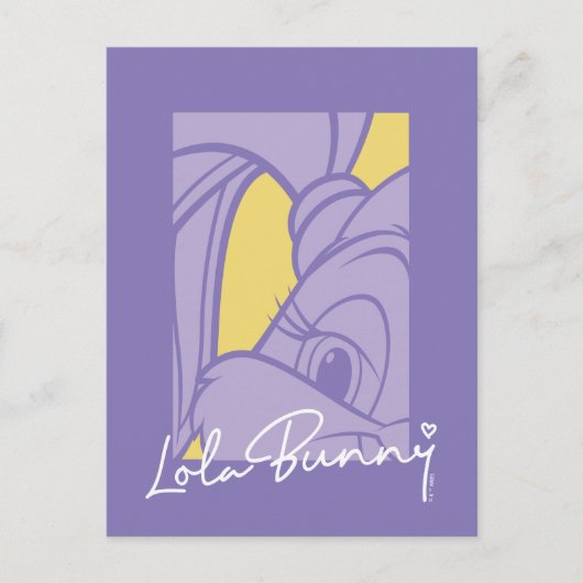 Lola Portrait Autograph Postkarte (Vorderseite)