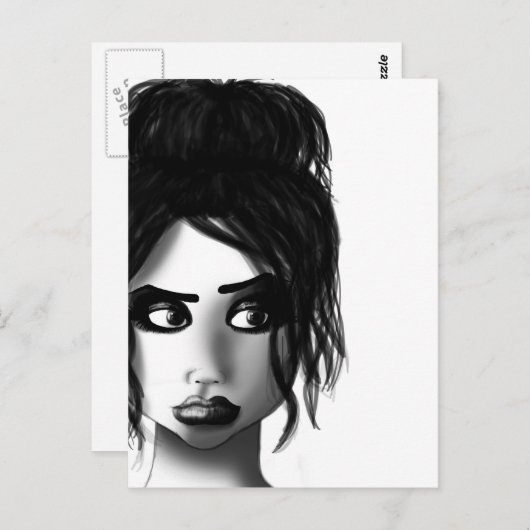 Lola Postkarte (Vorne/Hinten)