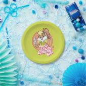 Lola Retro LOONEY TUNES™ Rings Pappteller (Party)