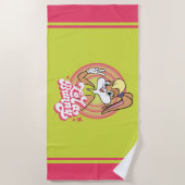 Lola Retro LOONEY TUNES™ Rings Strandtuch (Vorderseite)