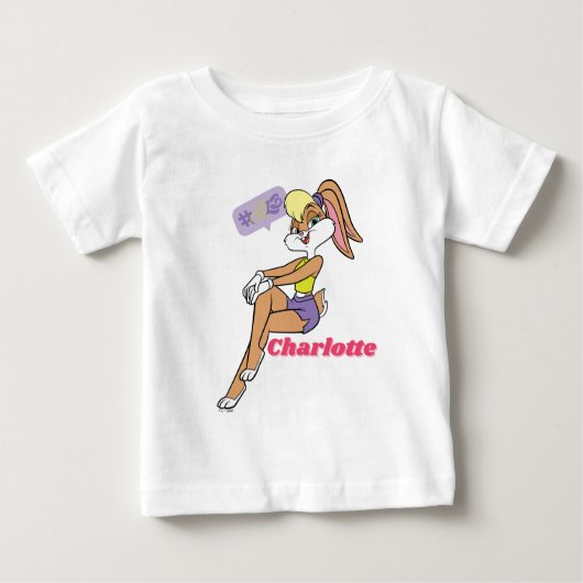 Lola Sitting Baby T-shirt (Vorderseite)
